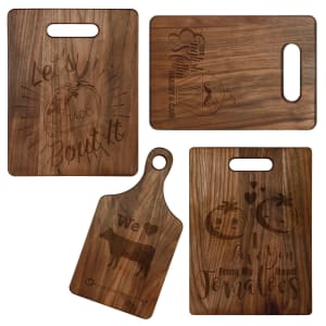 Walnut Charcuterie and Cutting Boards