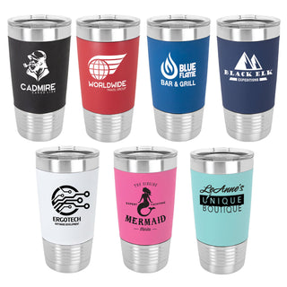 Customizable 20 oz. Silicone Grip Tumblers