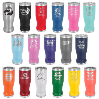 Customizable 14oz. Pilsner Tumbler