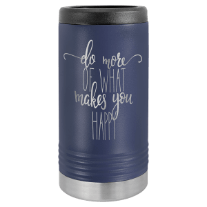 Polar Camel Navy Blue Slim Beverage Holder