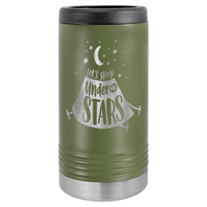 Polar Camel Olive Green Slim Beverage Holder