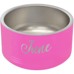 Polar Camel 18 oz. Small Pink Pet Bowl