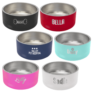 Large Polar Camel 64 oz. Pet Bowl Sample Set