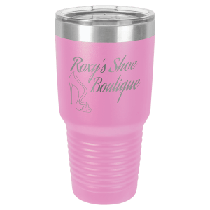 Polar Camel 30 oz. Light Purple Vacuum Insulated Ringneck Tumbler with Clear Lid