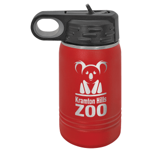 Polar Camel 12 oz. Red Water Bottle