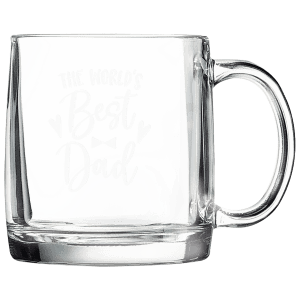 12 1/4 oz. Clear Coffee Mug