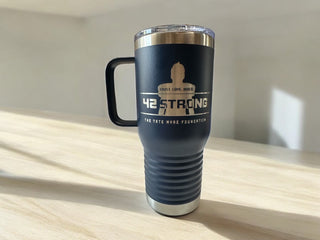 42 Strong 20oz. Travel Mug with Slider Lid