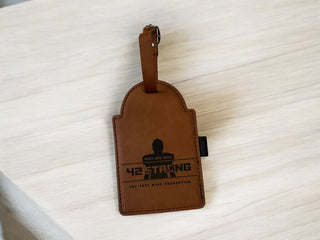 42 Strong Golf Bag Tag